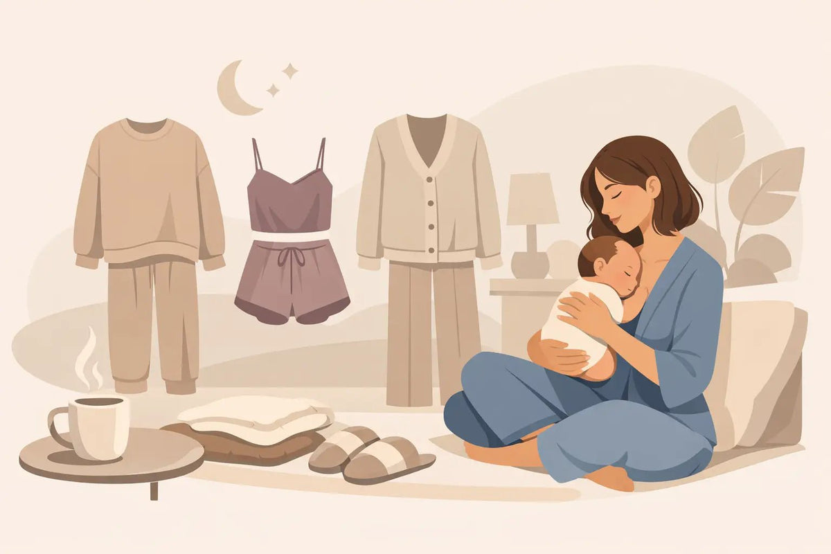 10 Best Postpartum Loungewear Pieces - Aimee Nursing Gowns