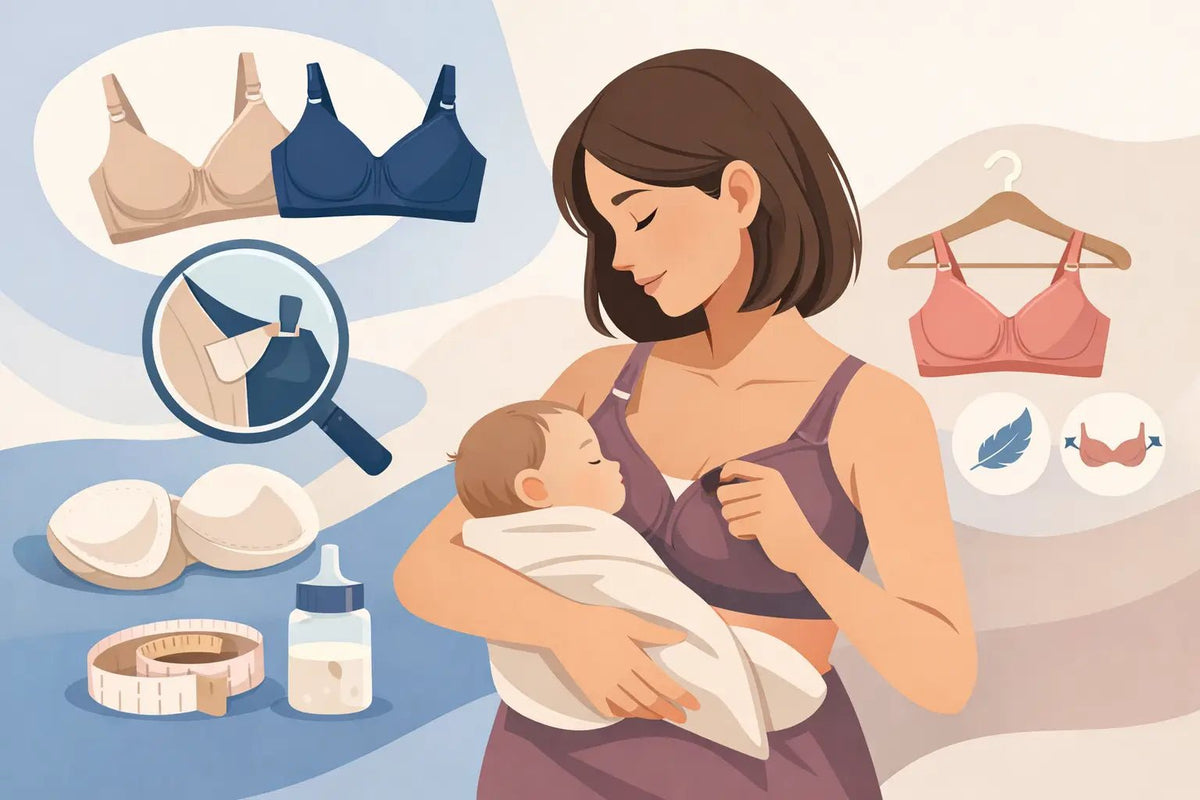 How to Choose a Nursing Bra for Comfort - Aimee Nursing Gowns