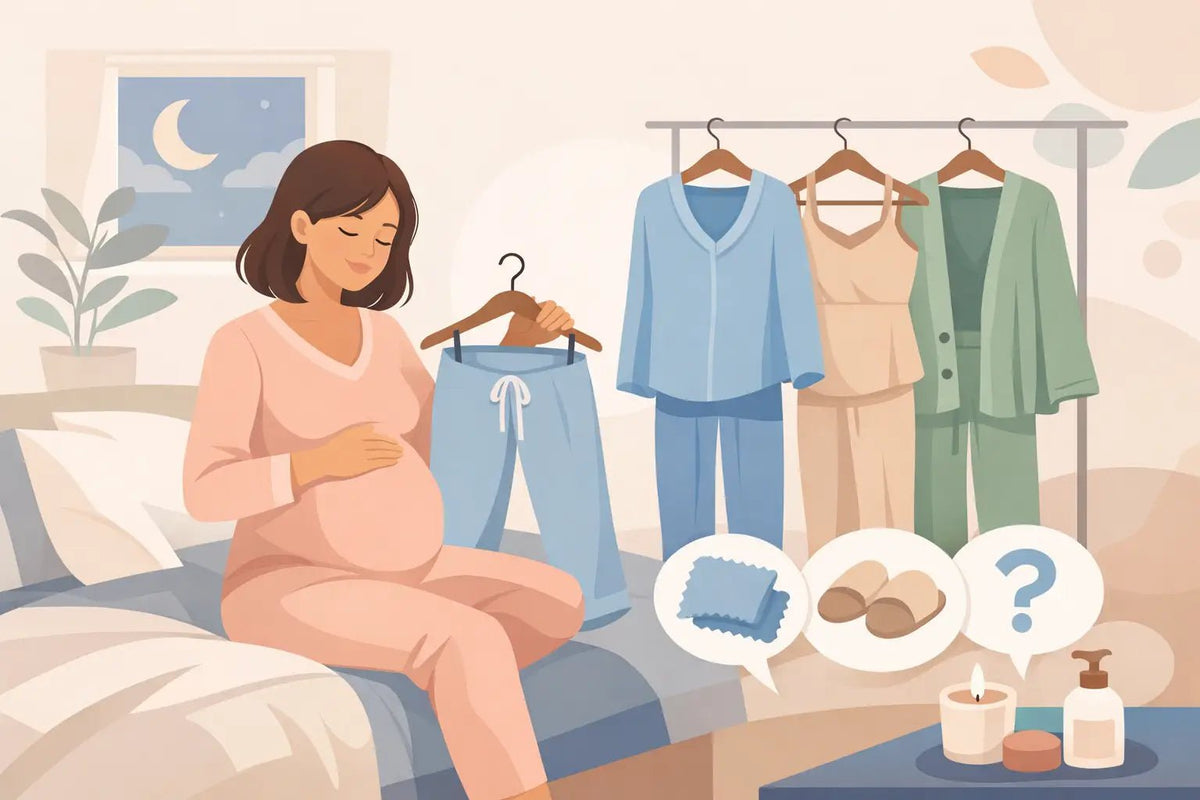 How to Choose a Soft Maternity Loungewear Set - Aimee Nursing Gowns