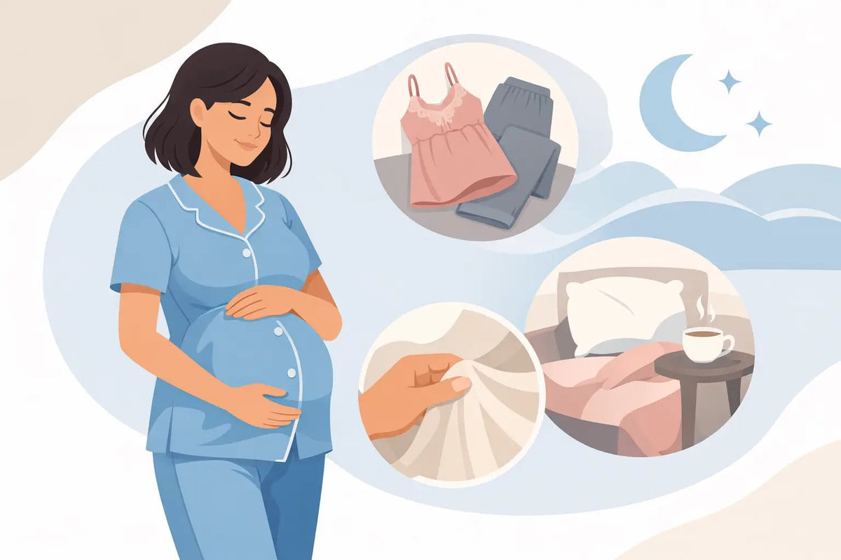 How to Choose Maternity Pajamas That Feel Good - Aimee Nursing Gowns