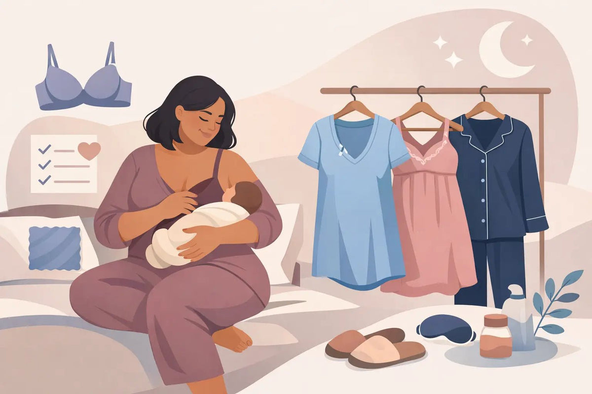 How to Choose Plus Size Nursing Sleepwear - Aimee Nursing Gowns
