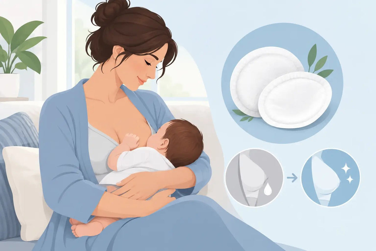 How to Prevent Nursing Leaks With Less Stress - Aimee Nursing Gowns