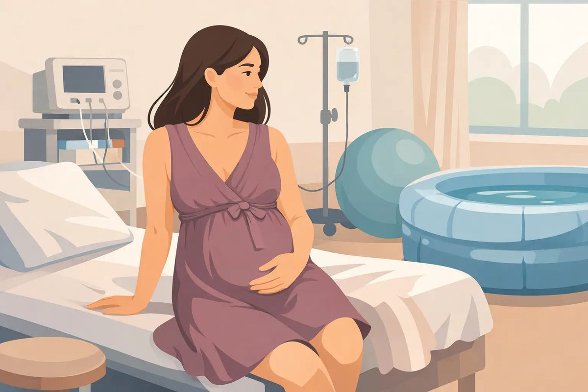 Labor Friendly Nightgown Styles for Birth - Aimee Nursing Gowns