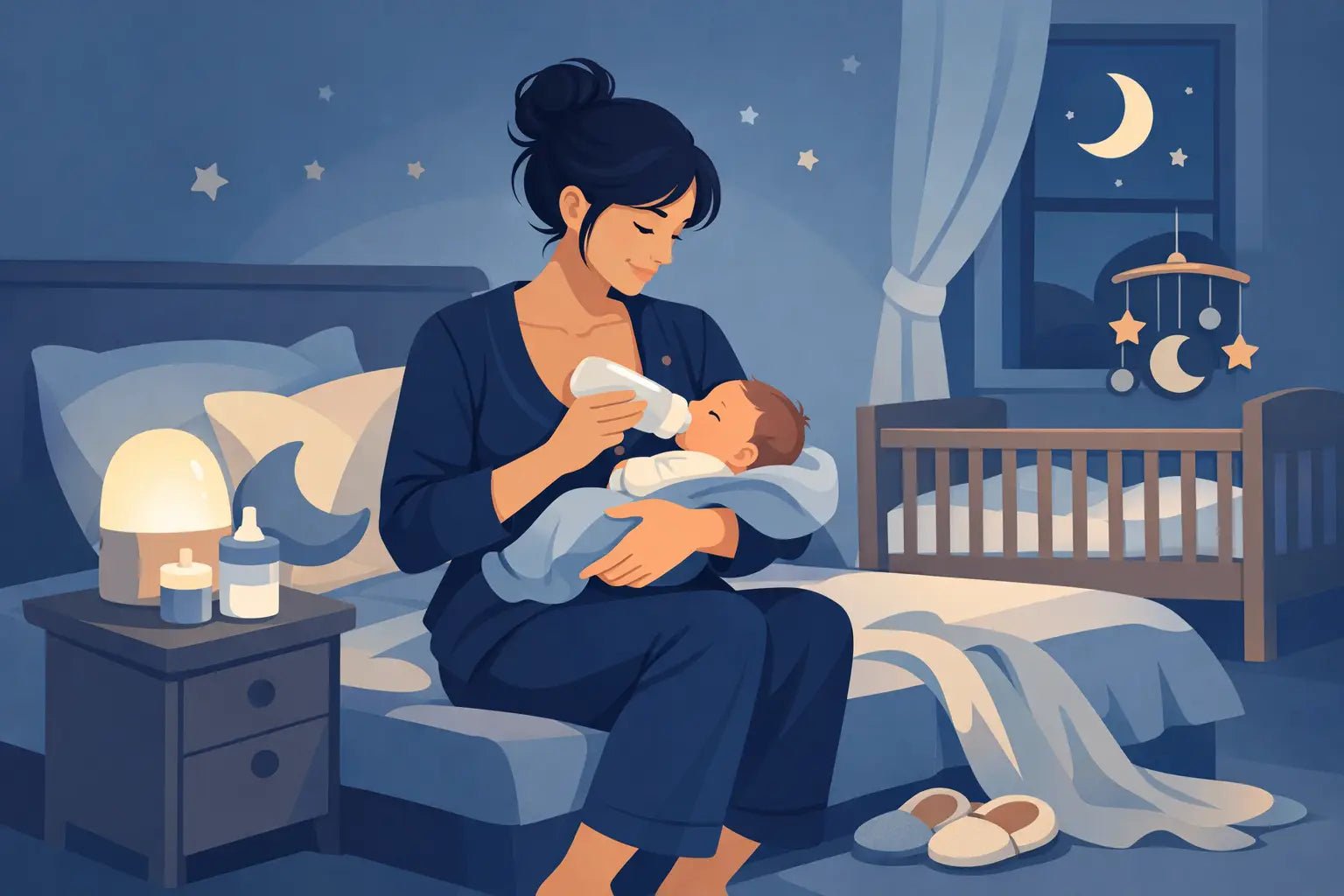 Night Feeding Outfit Tips for Easier Nights - Aimee Nursing Gowns