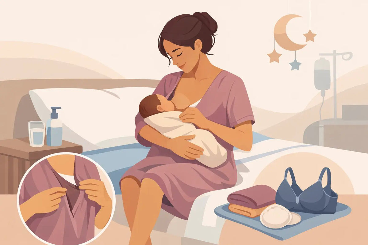 Nursing Gowns That Truly Support Moms - Aimee Nursing Gowns