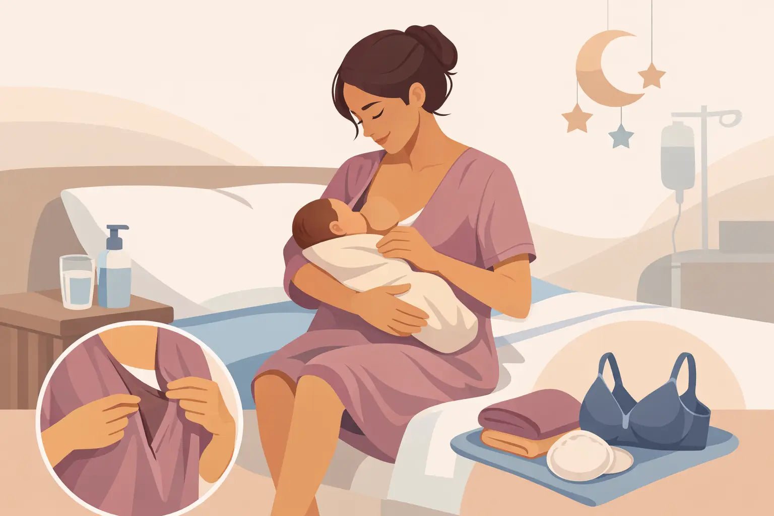Nursing Gowns That Truly Support Moms - Aimee Nursing Gowns