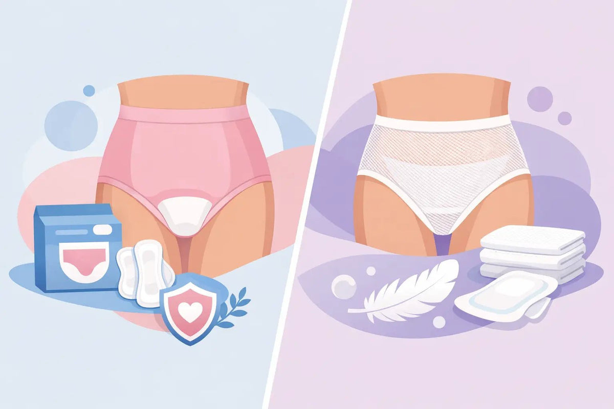 Postpartum Briefs vs Mesh Panties: Which Wins? - Aimee Nursing Gowns