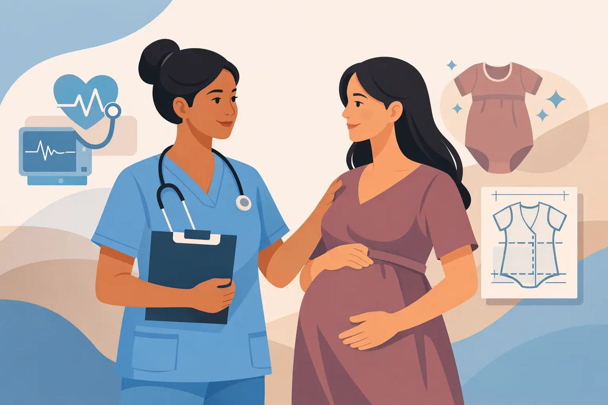 Why Nurse Designed Maternity Clothing Matters - Aimee Nursing Gowns