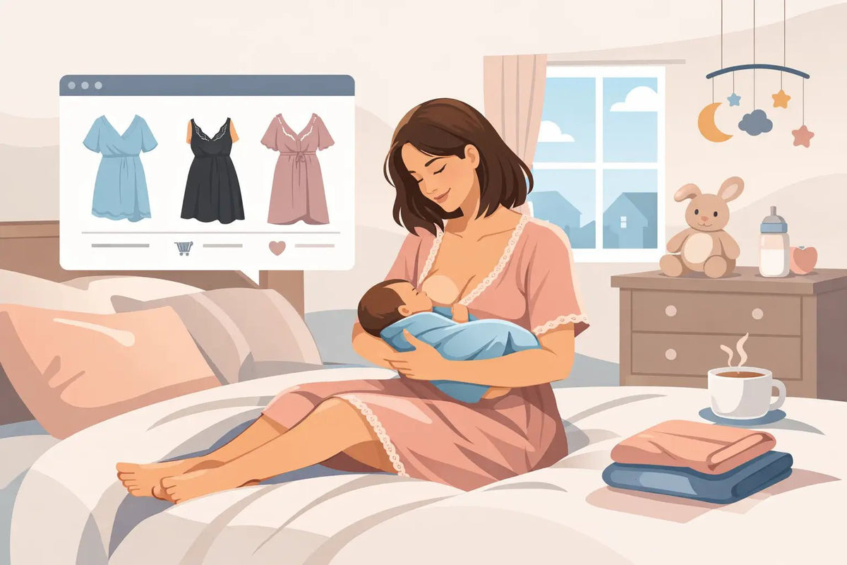 Why nursinggowns.com Feels Different After Baby - Aimee Nursing Gowns