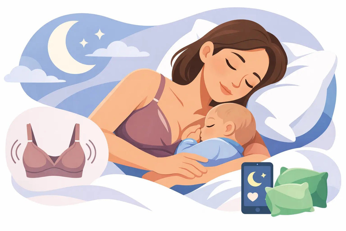 Wireless Nursing Bra for Sleep: What Matters - Aimee Nursing Gowns
