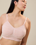 Sublime® Hands-Free Pumping & Nursing Bra | Pink Heather