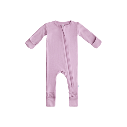 Baby Dreamland Baby bamboo pajamas with DreamCuffs®, featuring soft fabric and fold-over mitts for comfort and safety.