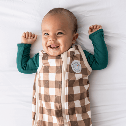 Dreamland Baby Bamboo Classic Sleep Sack, non-weighted sleep sack made of soft bamboo fabric for infants.