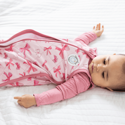 Dreamland Baby Bamboo Classic Sleep Sack, non-weighted sleep sack made of soft bamboo fabric for safe infant sleep.
