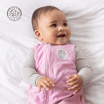 Dreamland Baby Bamboo Classic Sleep Sack, non-weighted sleep sack made of soft bamboo fabric for safe baby sleep.