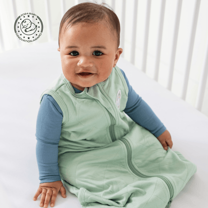 Dreamland Baby Bamboo Classic Sleep Sack, non-weighted baby sleep sack made of soft bamboo fabric, designed for safe, comfortable sleep