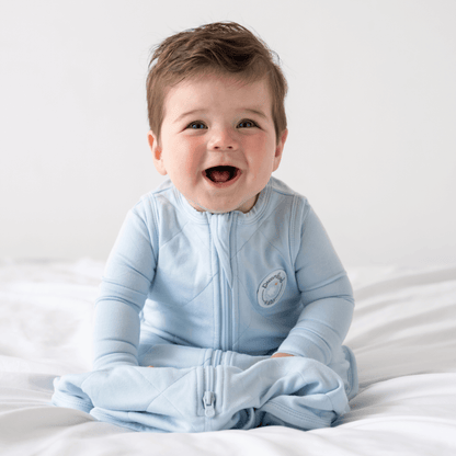 Dreamland Baby Bamboo Classic Sleep Sack, non-weighted baby sleep sack made of soft bamboo fabric, designed for safe sleep.