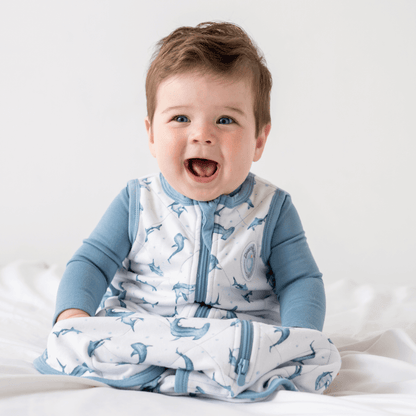 Dreamland Baby Bamboo Classic Sleep Sack, a soft, non-weighted sleep sack made from bamboo fabric for safe baby sleep.