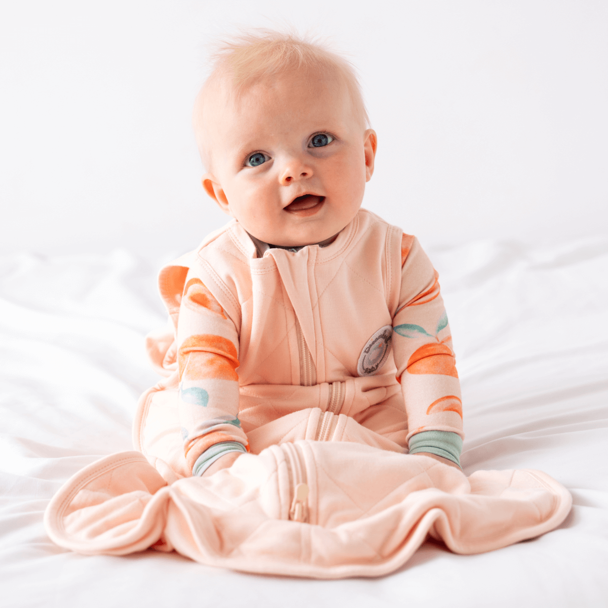 Dreamland Baby Bamboo Classic Sleep Sack, non-weighted sleep sack made of soft bamboo fabric for safe sleep.