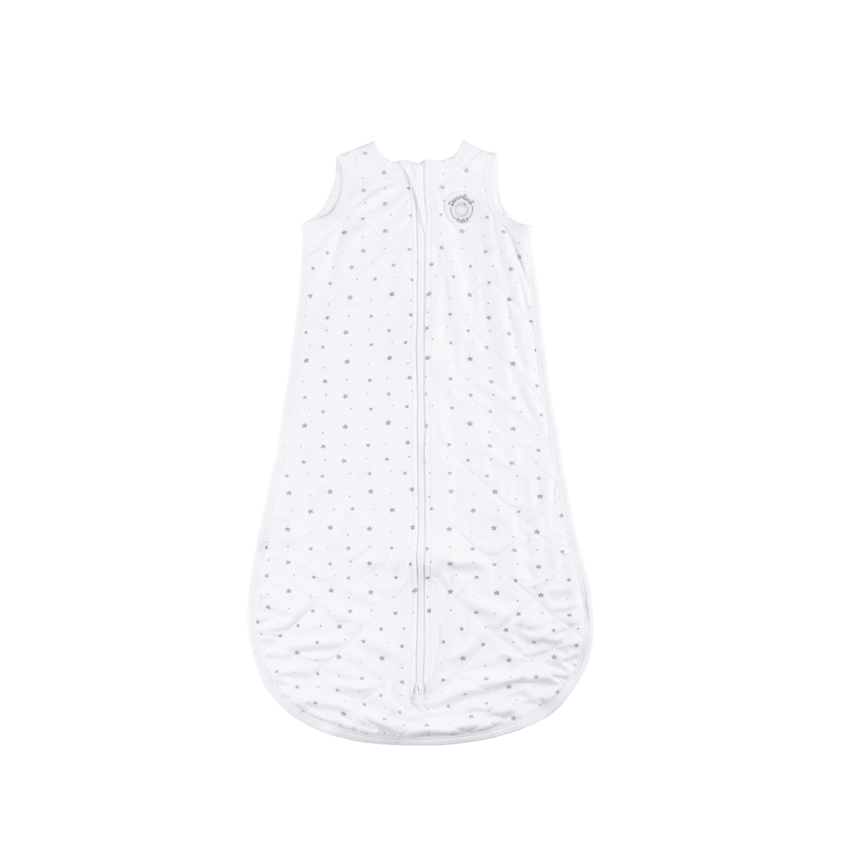 Dreamland Baby Bamboo Classic Sleep Sack in natural bamboo fabric, non-weighted sleep sack for infants, soft and breathable.