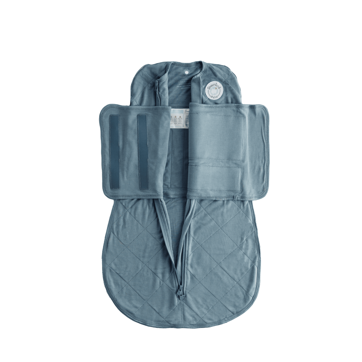 Dreamland Baby Bamboo Classic Swaddle, non-weighted infant swaddle in soft bamboo fabric, designed for comfortable sleep.