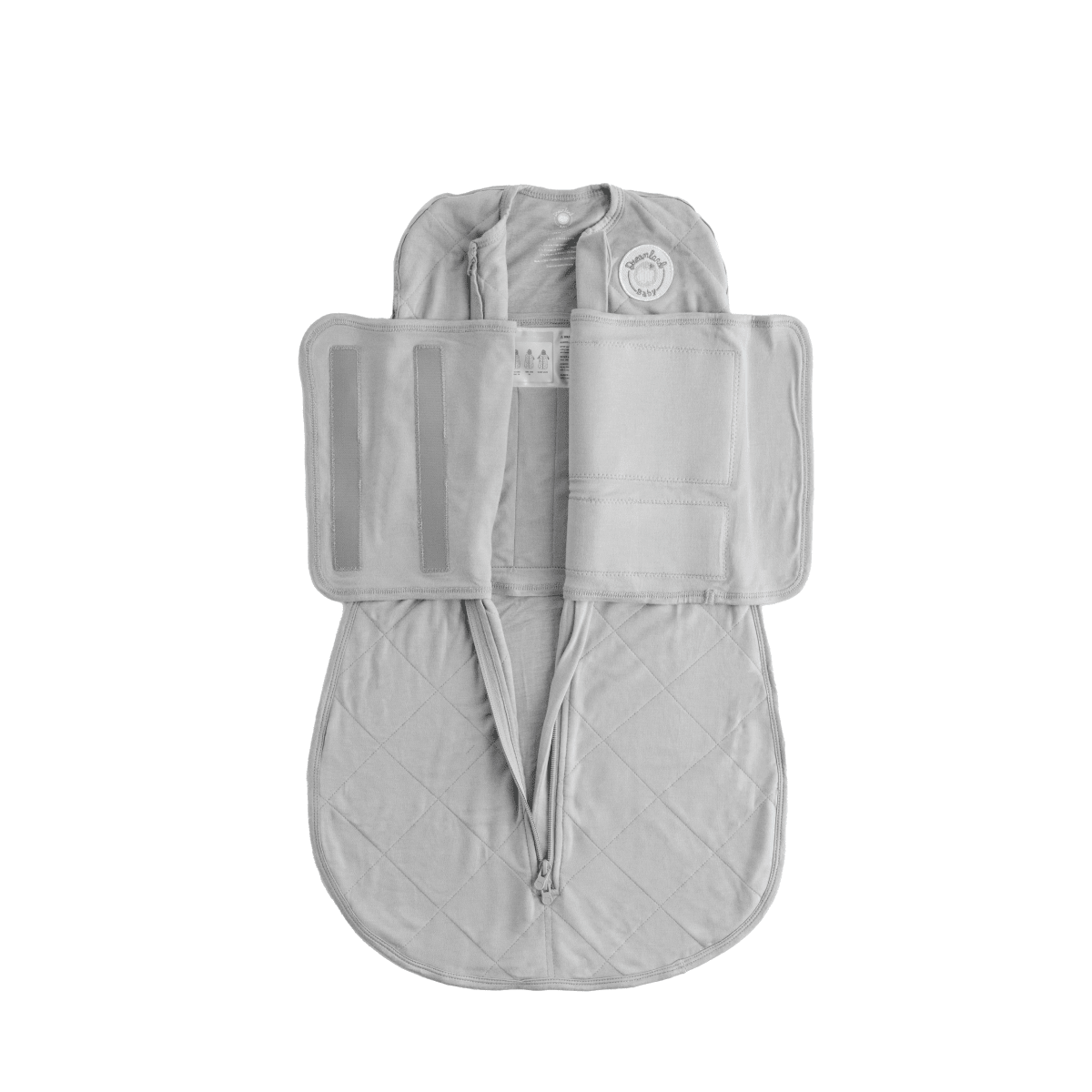 Dreamland Baby Bamboo Classic Swaddle, non-weighted, soft bamboo fabric with a snug fit for soothing newborns.