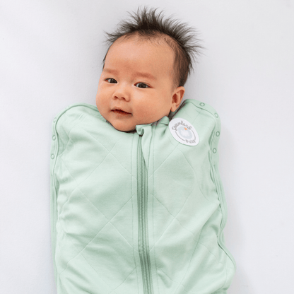 Dreamland Baby Bamboo Classic Swaddle, non-weighted, made of soft bamboo fabric, designed for gentle swaddling and comfort.