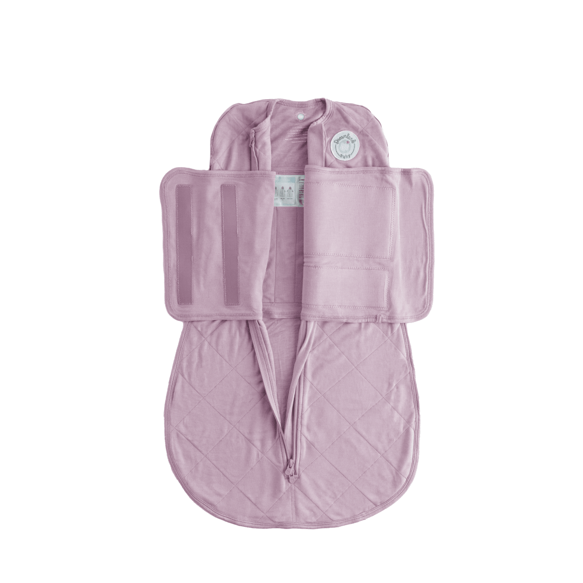 Dreamland Baby Bamboo Classic Swaddle in soft bamboo fabric, non-weighted design, ideal for gentle newborn comfort and secure swaddling.