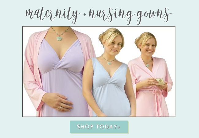Nursing Gowns and Robes, Maternity Wear