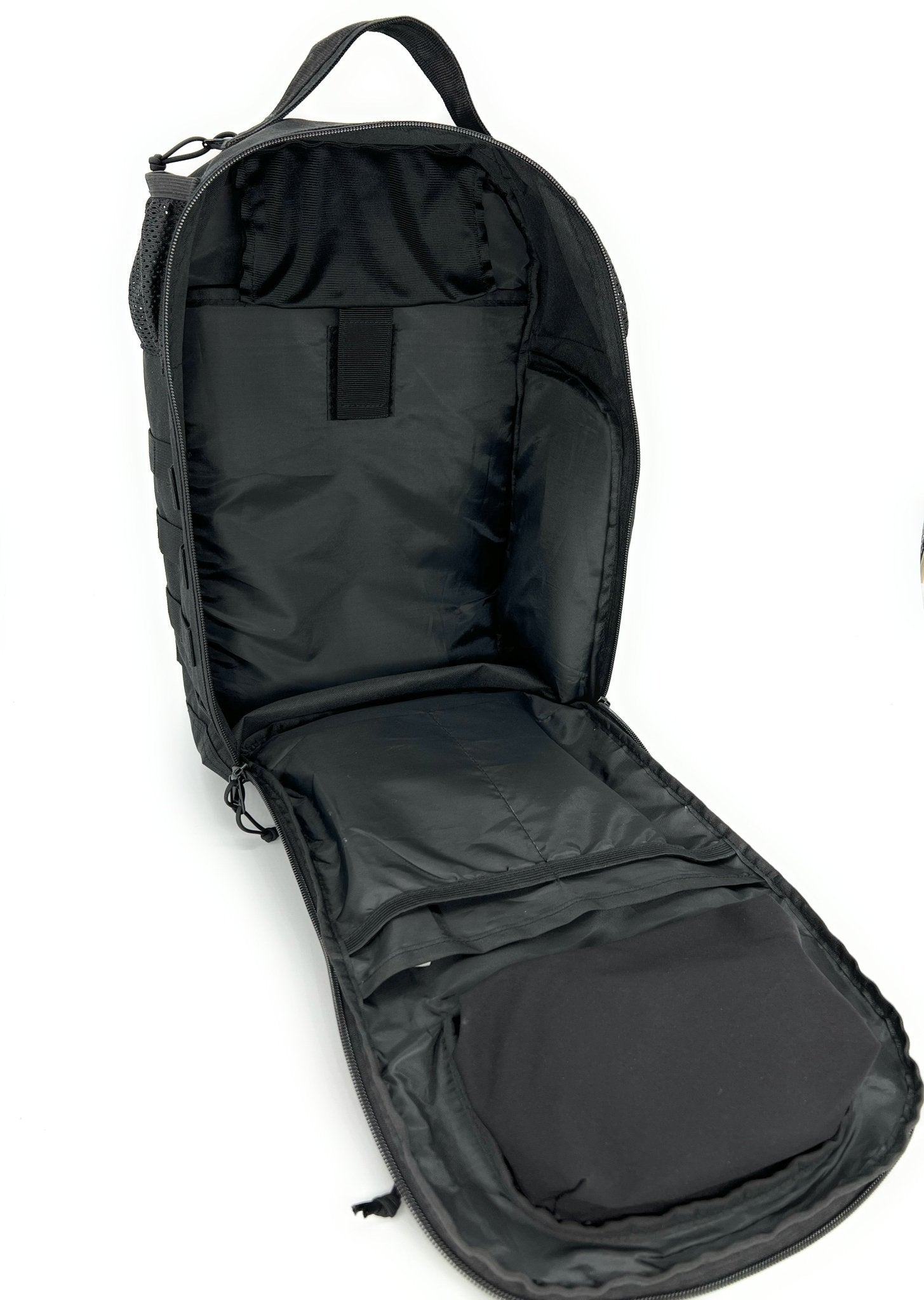 HighSpeedDaddy compact diaper bag backpack with multiple compartments, adjustable straps, and baby essentials storage.