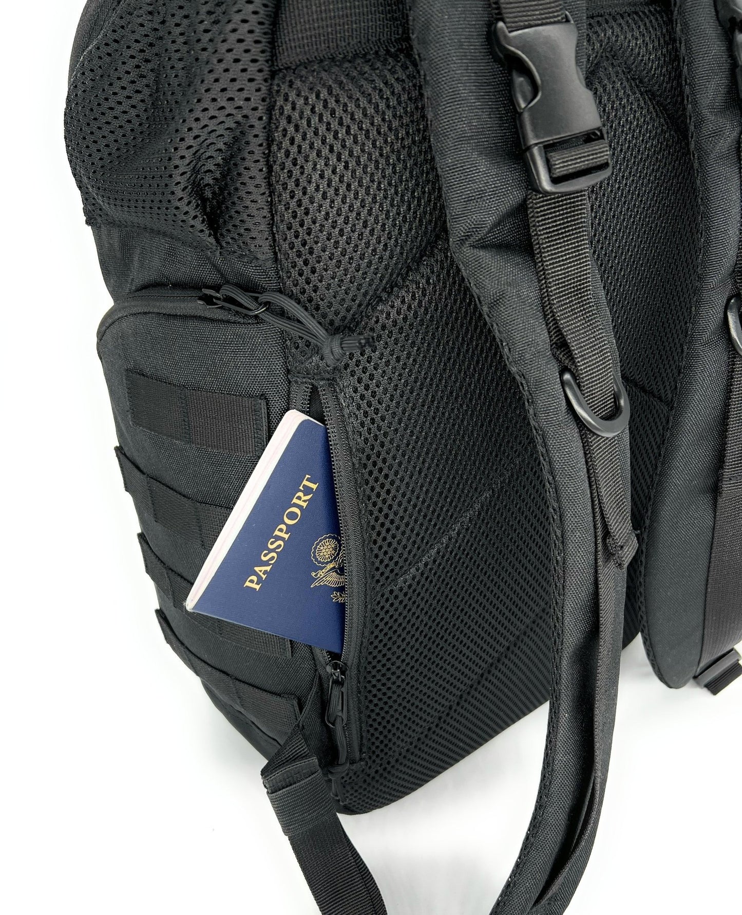 HighSpeedDaddy compact diaper bag backpack with multiple storage compartments and adjustable straps for convenient baby care on the go.
