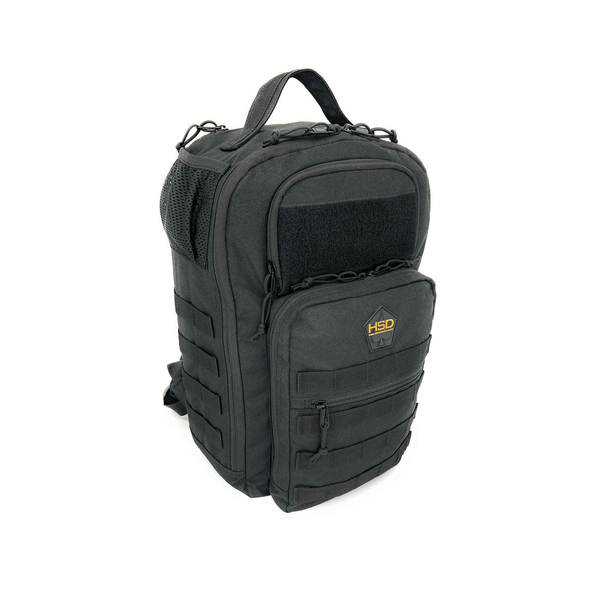 HighSpeedDaddy compact diaper bag backpack with multiple storage compartments and adjustable straps for baby care on the go.