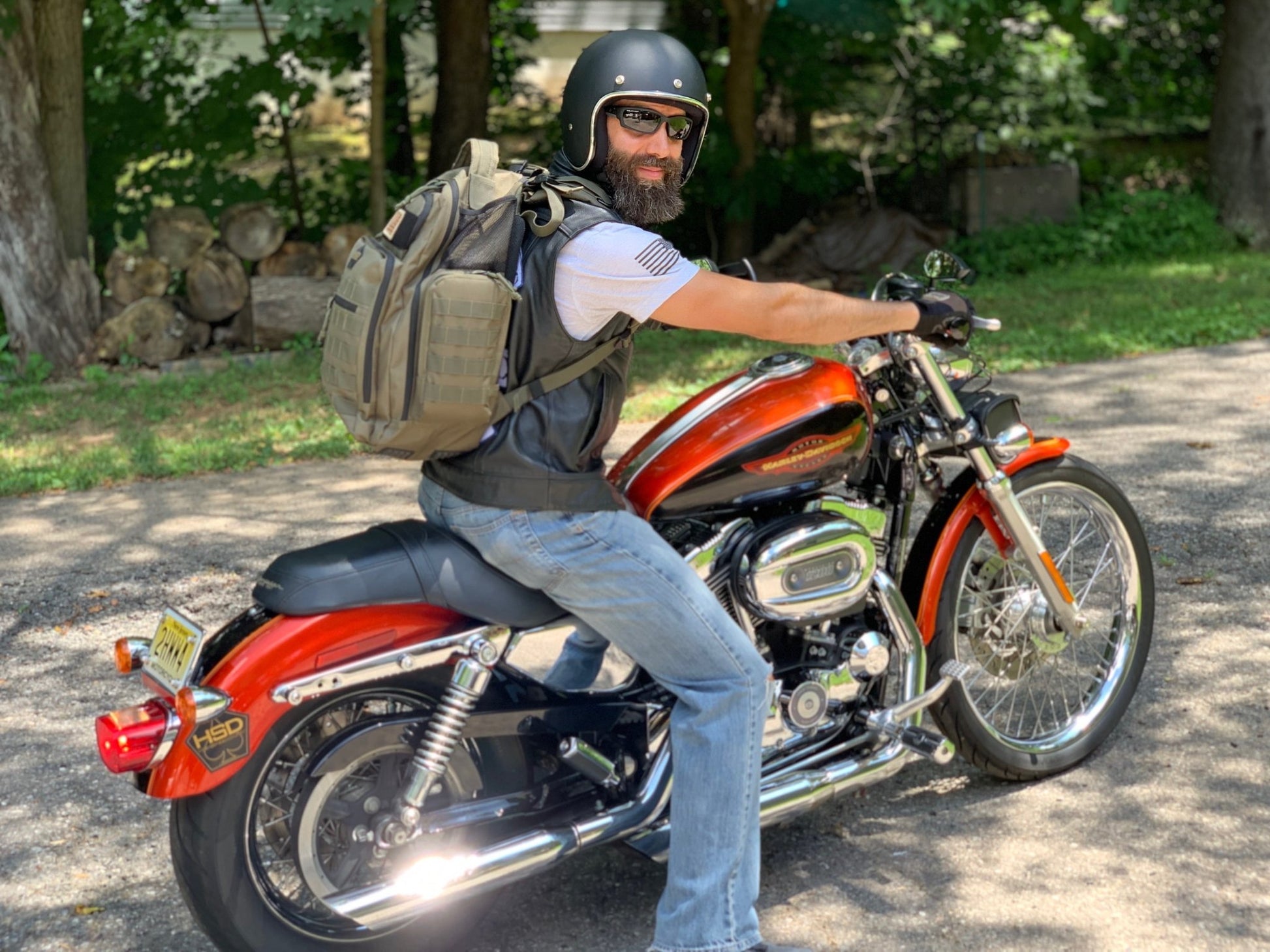 HighSpeedDaddy diaper bag backpack for babies, featuring multiple compartments and adjustable straps for convenience.