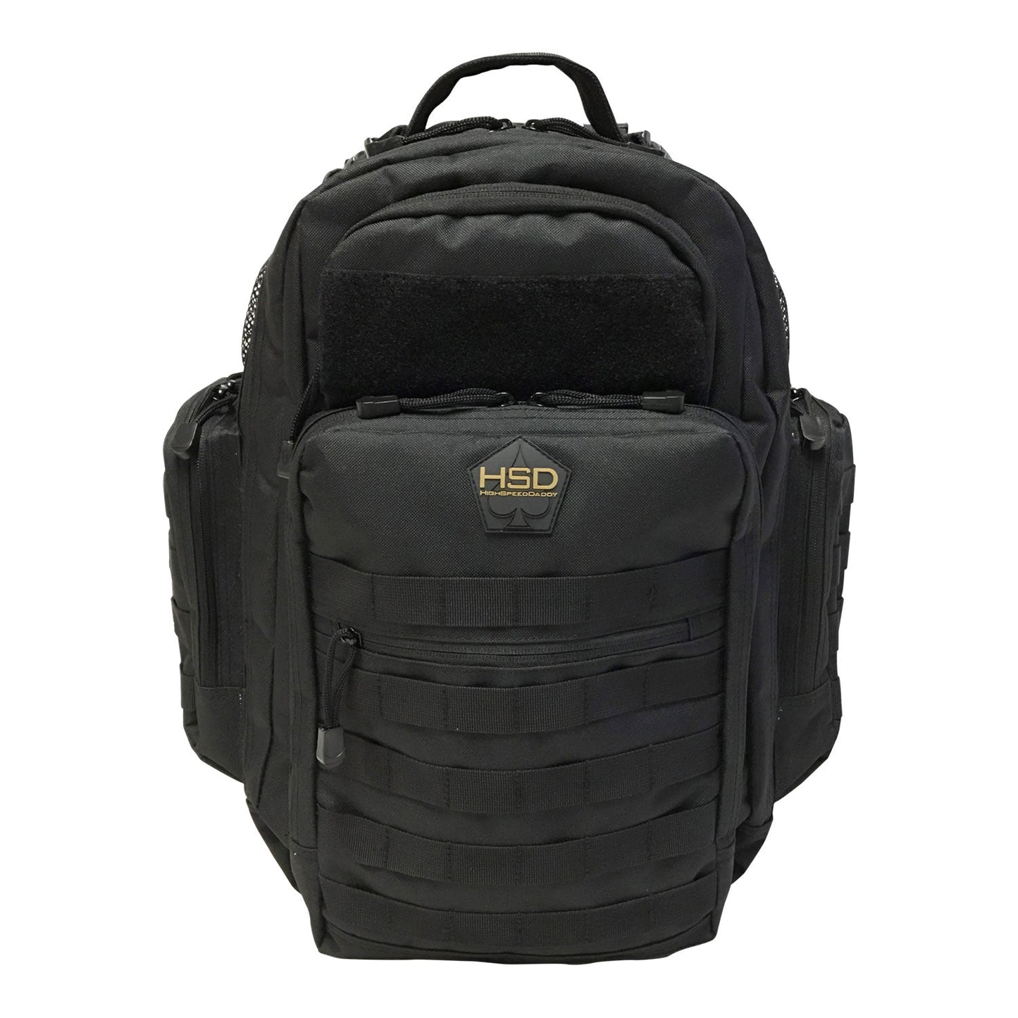 HighSpeedDaddy diaper bag backpack showing multiple compartments and adjustable straps for easy baby essentials storage