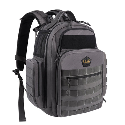 HighSpeedDaddy diaper bag backpack with multiple compartments, adjustable straps, and stylish design for parents on the go.