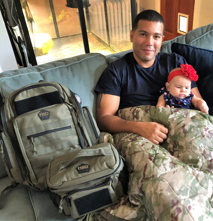 HighSpeedDaddy diaper bag backpack with multiple compartments and adjustable straps, designed for convenient baby care on the go.