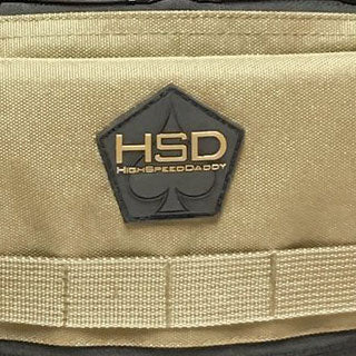HSD Changing Mat by HighSpeedDaddy, soft cushioned diaper changing pad with adjustable straps for babies.