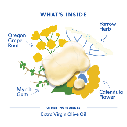 Baby diaper oil by Motherlove Herbal Company, natural baby skincare oil with herbal ingredients in a pump bottle.