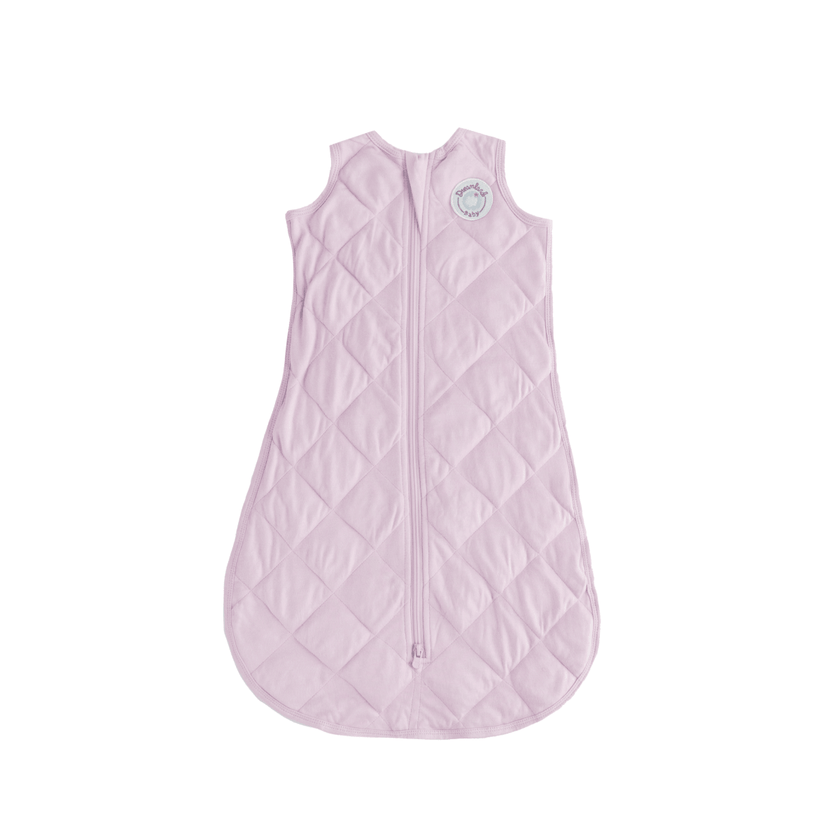 Dreamland Baby Dream Weighted Sleep Sack lying flat, soft fabric with adjustable straps, designed for safe, calming sleep.