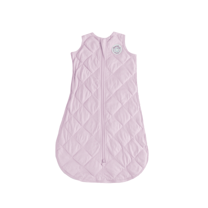 Dreamland Baby Dream Weighted Sleep Sack lying flat, soft fabric with adjustable straps, designed for safe, calming sleep.