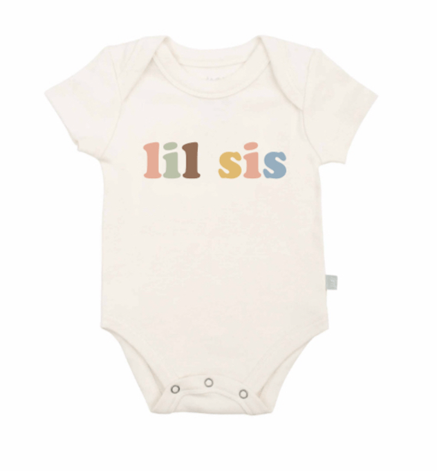 Finn + Emma graphic bodysuit for babies featuring a desert bloom design, made from soft, comfortable fabric.