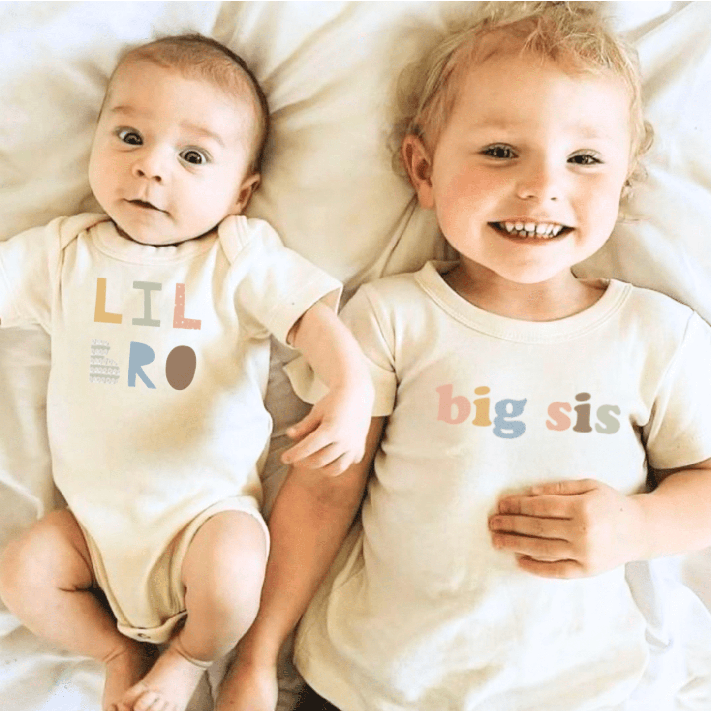 graphic bodysuit | lil bro - desert rose - Aimee Nursing Gowns