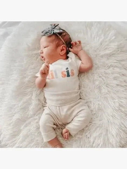 graphic bodysuit | lil sis desert bloom - Aimee Nursing Gowns