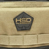 Black HSD Changing Mat by HighSpeedDaddy, soft and cushioned diaper changing mat for safe and comfortable baby changes.