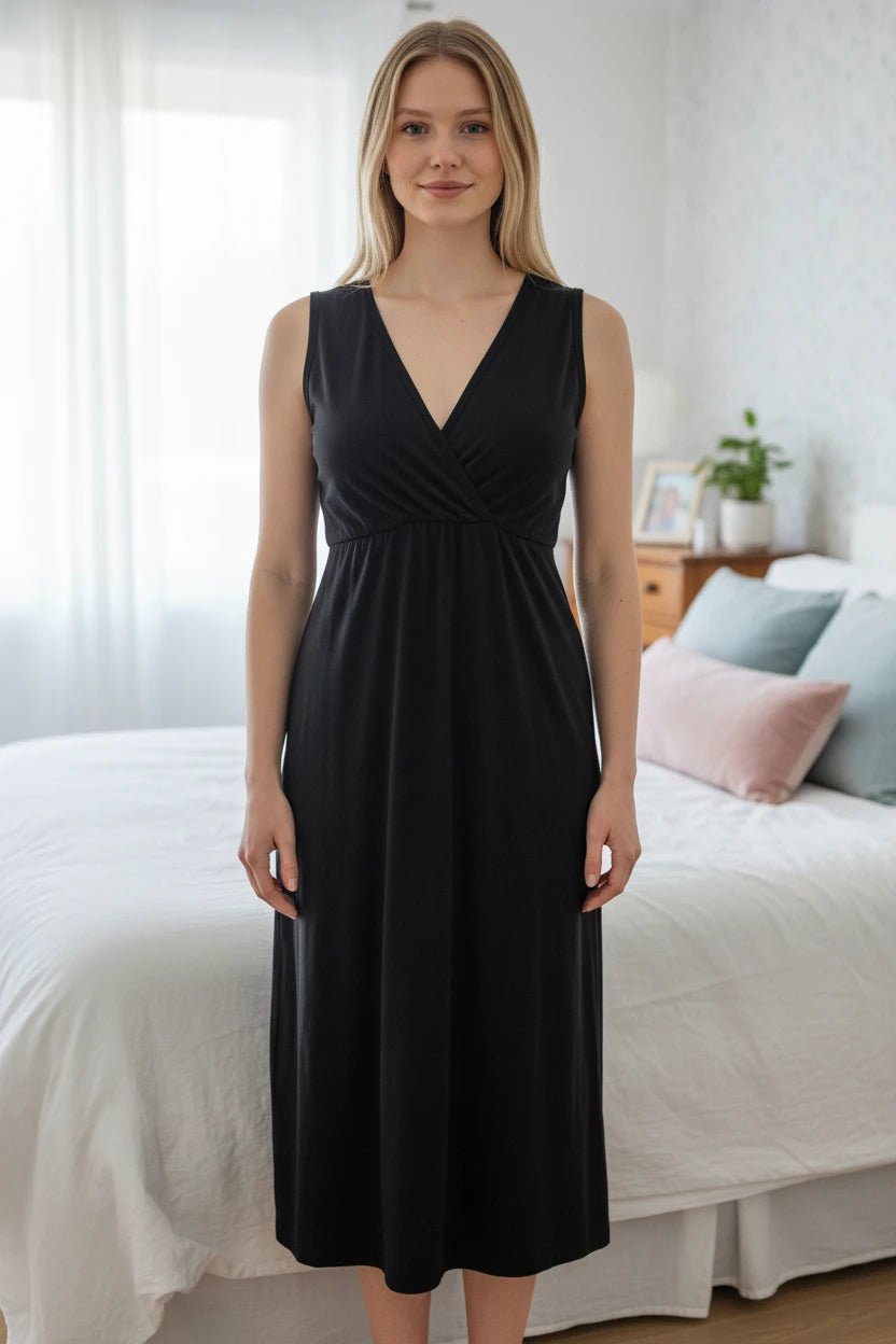 The Original Bra-less Aimee Gown in black