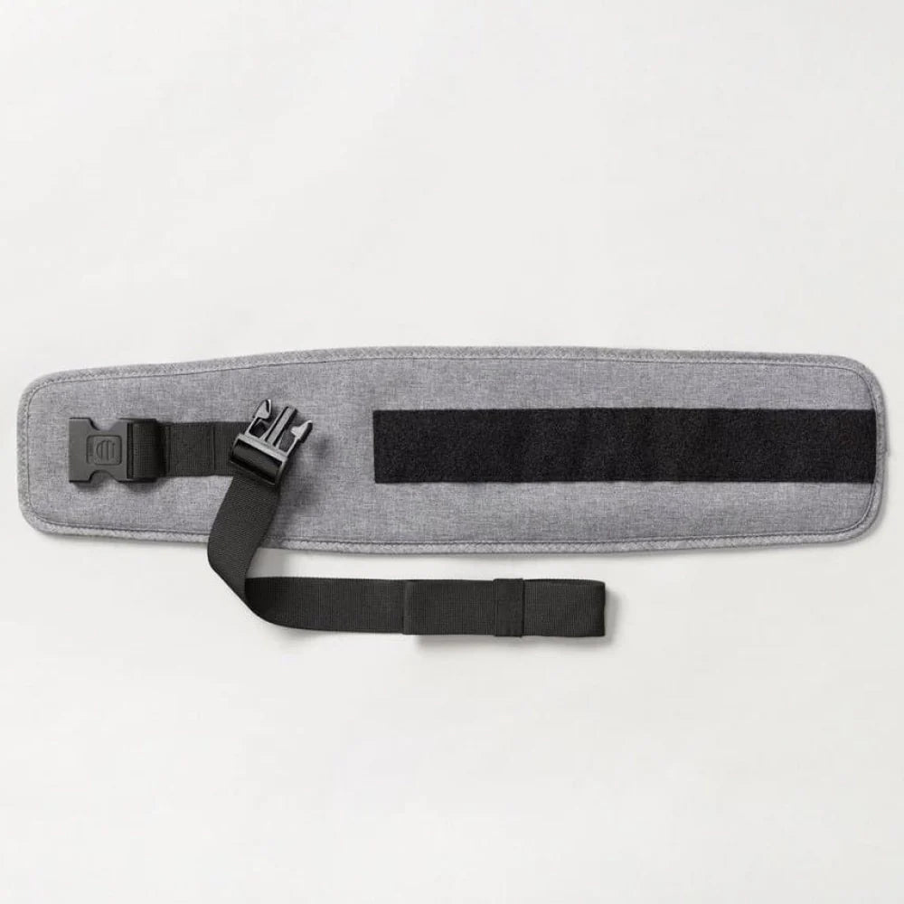 Baby and toddler waistband extender by Tushbaby, showing adjustable elastic band for comfortable fit and added waistband support.