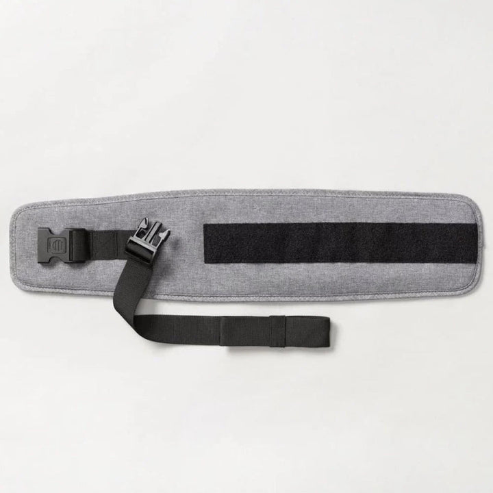 Baby and toddler waistband extender by Tushbaby, showing adjustable elastic band for comfortable fit and added waistband support.